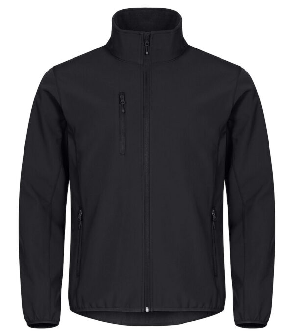 Clique Classic softshell jacket heren zwart 5xl