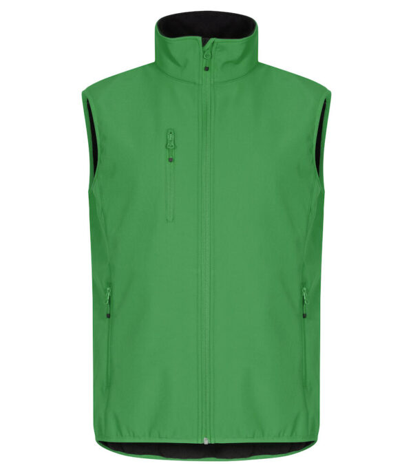 Clique Classic softshell hr bodywarmer appelgroen 3xl