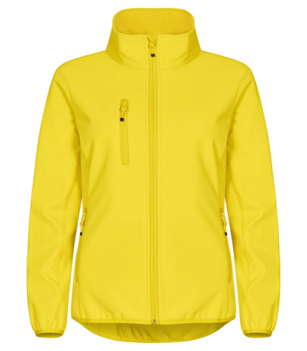 Clique Classic softshell jacket dames lemon 44/xxl