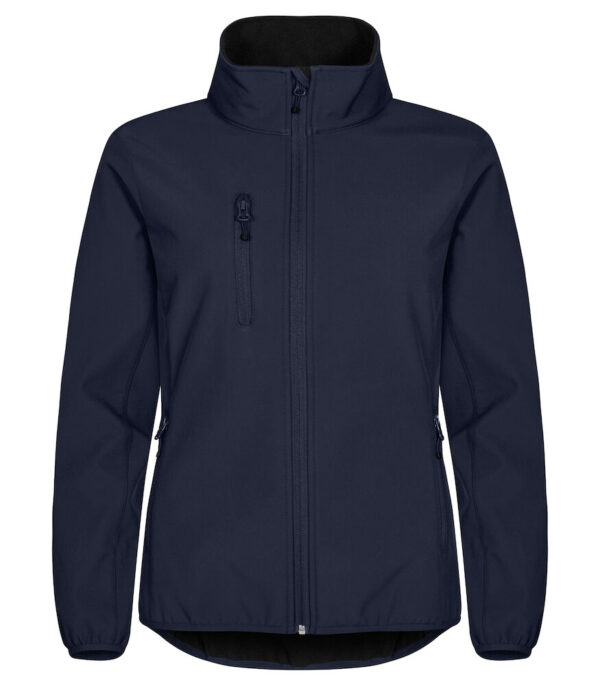 Clique Classic softshell jacket dames dark navy 46/3xl