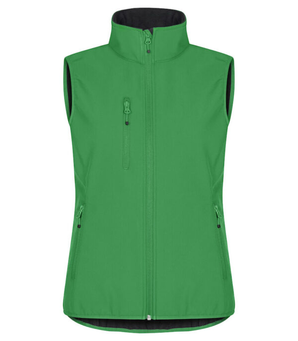 Clique Classic softshell ds bodywarmer appelgroen 44/xxl