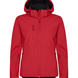 Clique Classic hoody softshell ladies rood 44/xxl