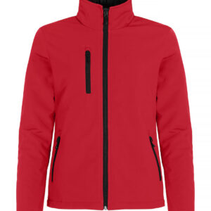 Clique Padded softshell ladies rood 44/xxl