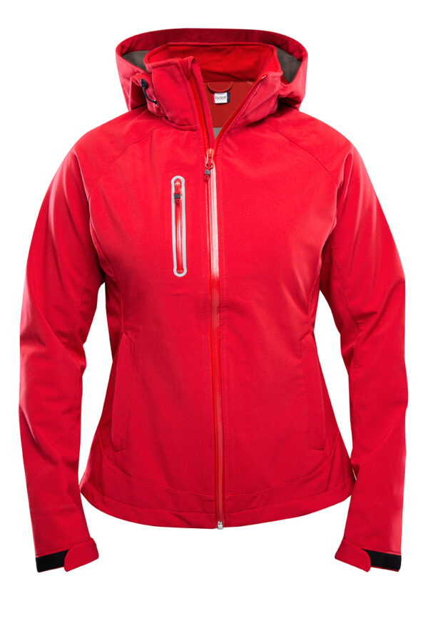 Clique Milford Jacket Ladies rood xxl