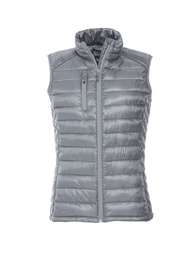 Clique Hudson Vest Ladies grijs xxl