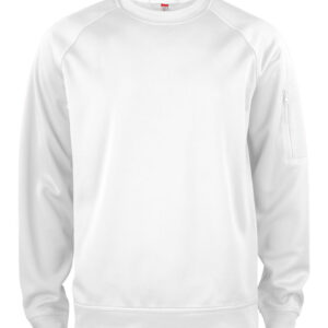 Clique Basic Active Roundneck wit 4xl