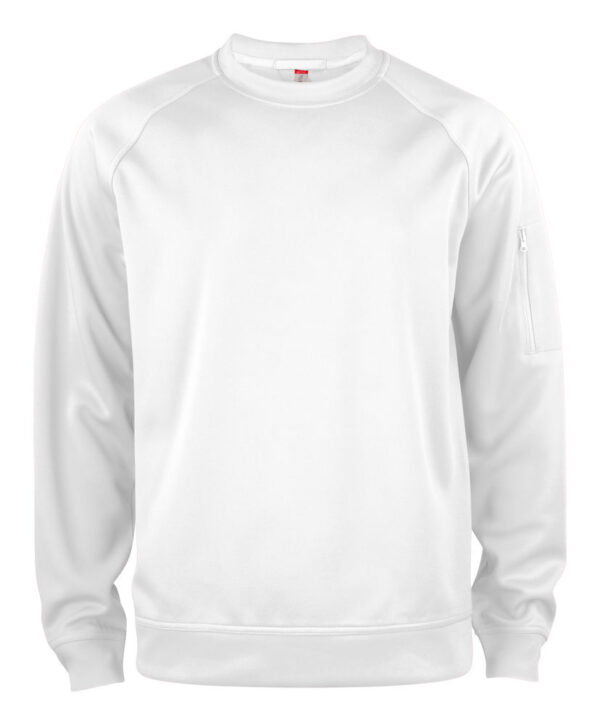 Clique Basic Active Roundneck wit 4xl