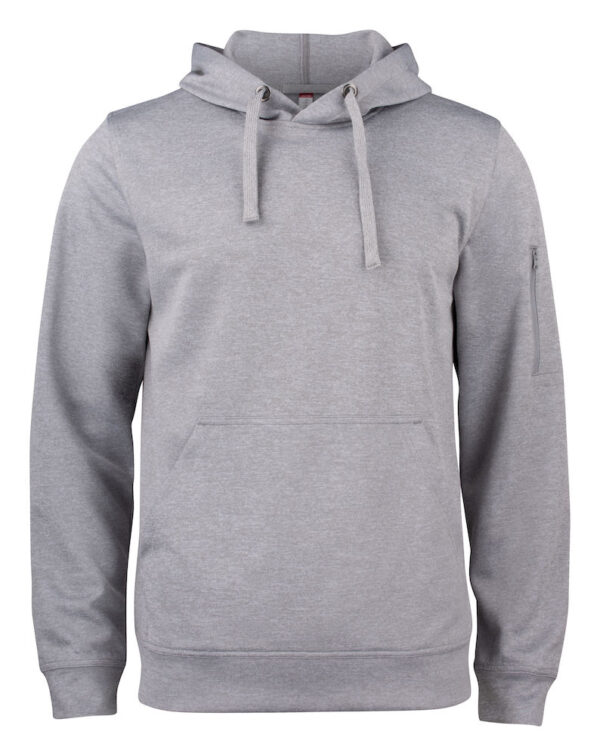 Clique Basic Active Hoody grijsmelange 4xl