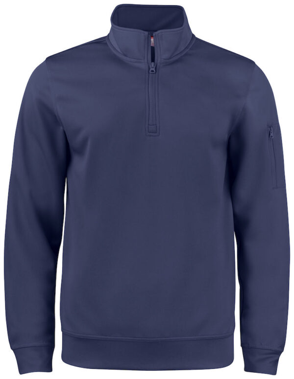 Clique Basic Active Half Zip dark navy 4xl