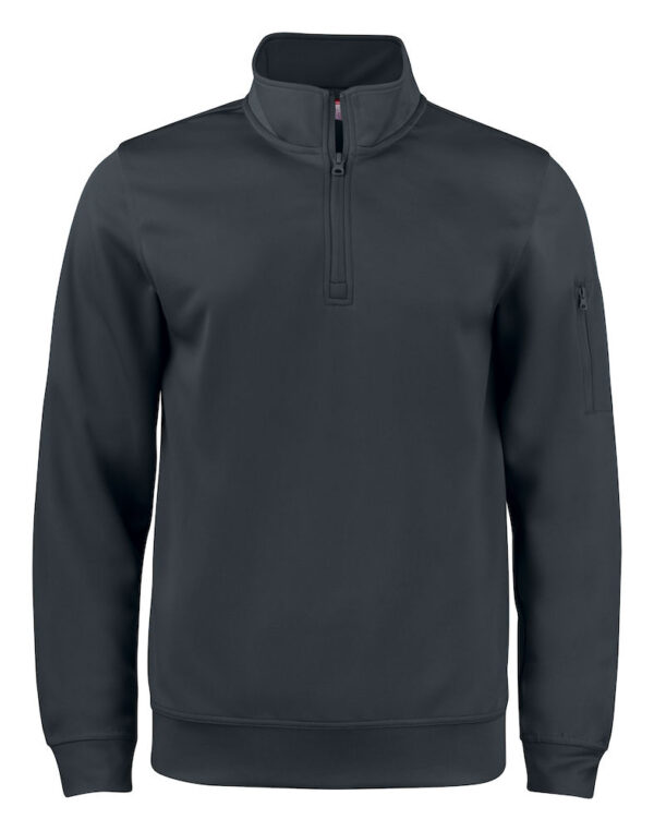 Clique Basic Active Half Zip zwart 4xl