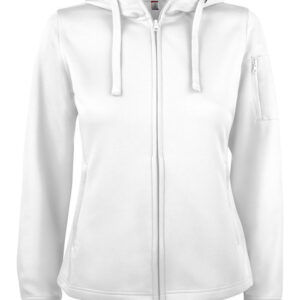 Clique Basic Active Hoody FZ Ladies wit xxl