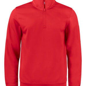 Clique Basic active half zip jr rood 150-160