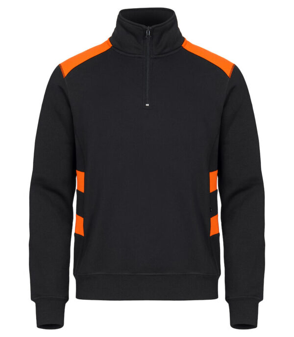 Clique Ambition half zip sign. oranje 5xl