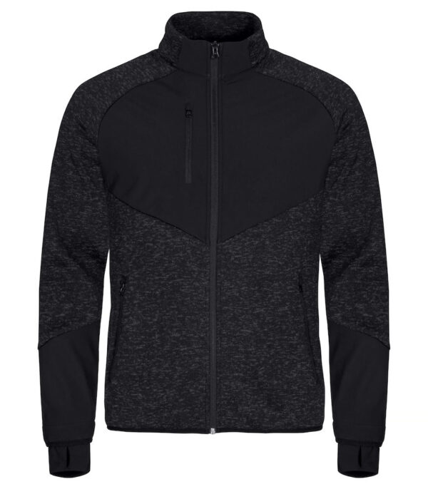 Clique Haines fleece jacket zwart 3xl