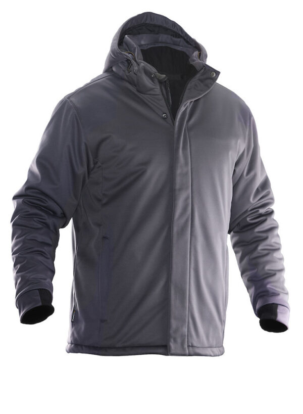 Jobman 1040 Winter jacket softshell do.grijs 3xl