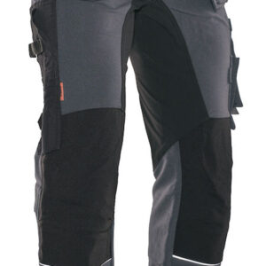 Jobman 2191 Stretch trousers hp do.grijs/zwa D124