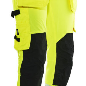 Jobman 2271 Hi-vis women trousers hp geel/zwart DA50