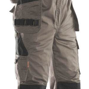 Jobman 3730 Bib n' brace khaki/zwart C64