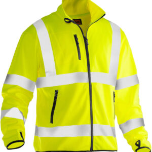 Jobman 5101 Hi-vis light softshell jacket geel 4xl