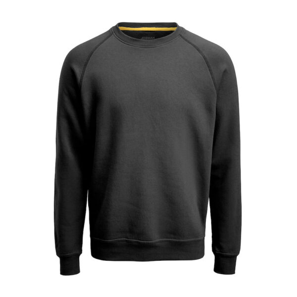 Jobman 5140 Roundneck sweatshirt zwart 3xl