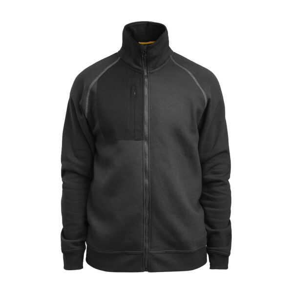 Jobman 5141 Full zip sweatshirt zwart 3xl