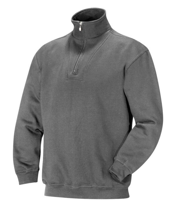 Jobman 5500 Halfzip sweatshirt grafiet 3xl