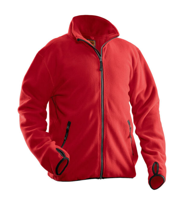 Jobman 5501 Fleece jacket rood 4xl